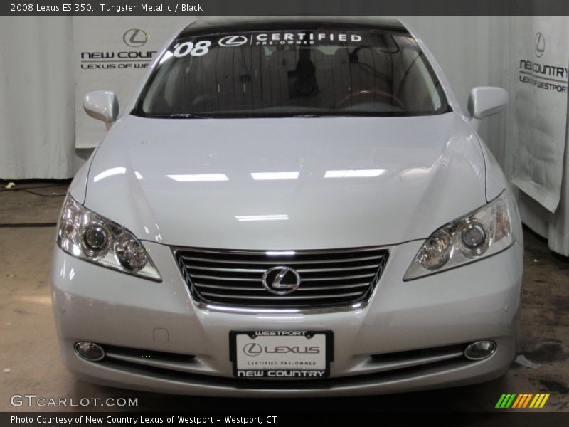 Tungsten Metallic / Black 2008 Lexus ES 350