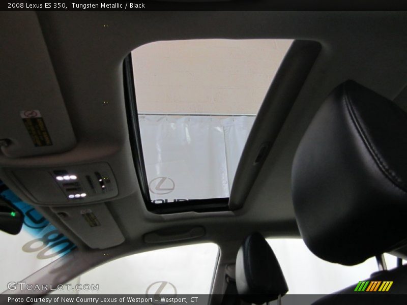 Tungsten Metallic / Black 2008 Lexus ES 350