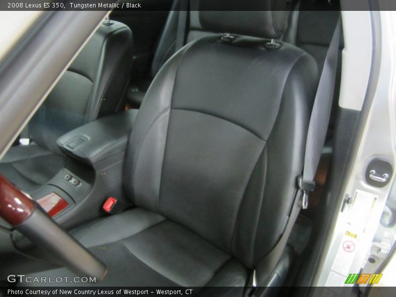 Tungsten Metallic / Black 2008 Lexus ES 350