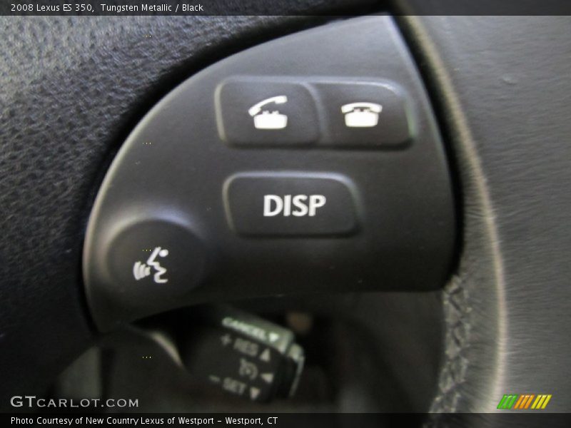 Tungsten Metallic / Black 2008 Lexus ES 350