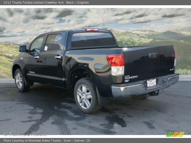 Black / Graphite 2012 Toyota Tundra Limited CrewMax 4x4