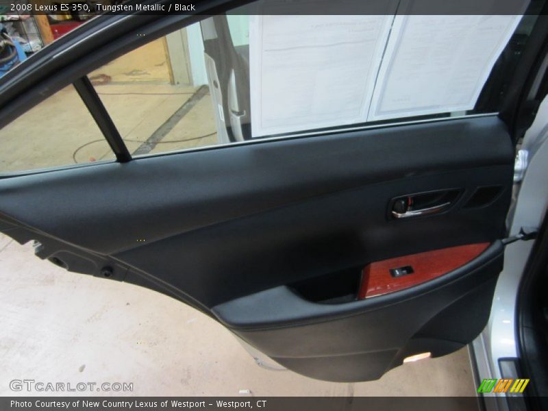 Tungsten Metallic / Black 2008 Lexus ES 350