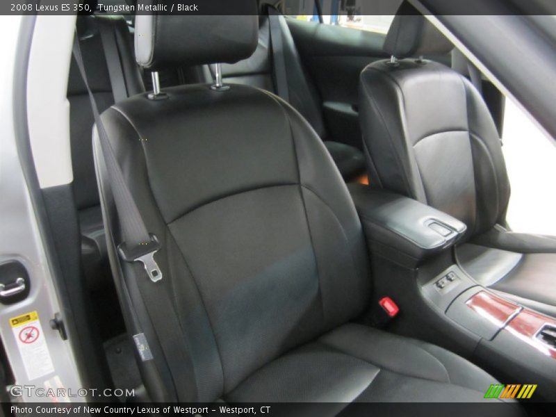 Tungsten Metallic / Black 2008 Lexus ES 350