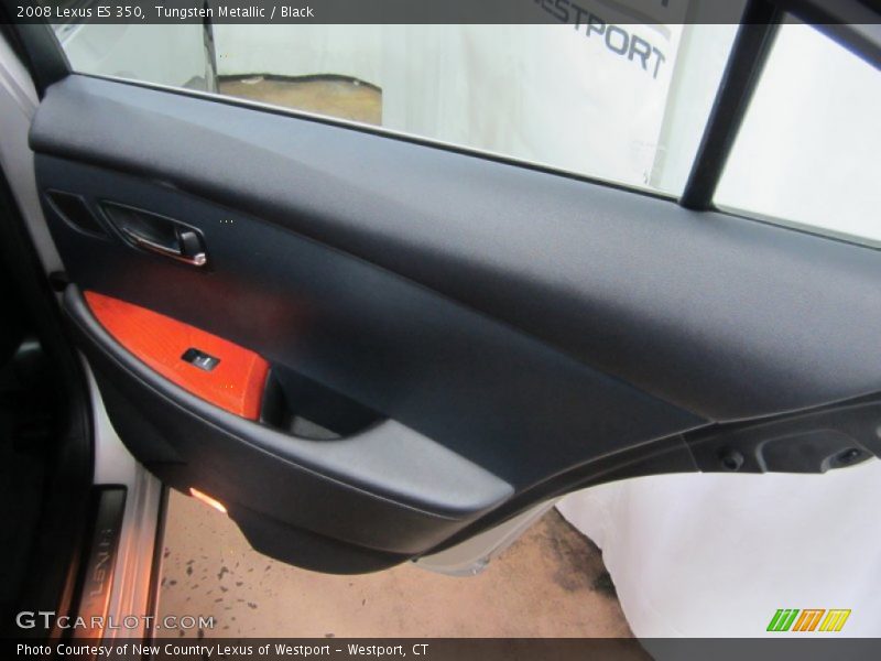 Tungsten Metallic / Black 2008 Lexus ES 350