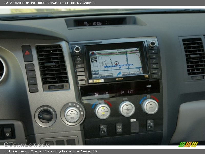 Black / Graphite 2012 Toyota Tundra Limited CrewMax 4x4