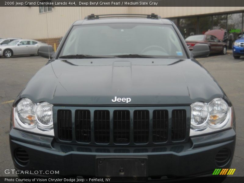 Deep Beryl Green Pearl / Medium Slate Gray 2006 Jeep Grand Cherokee Laredo 4x4
