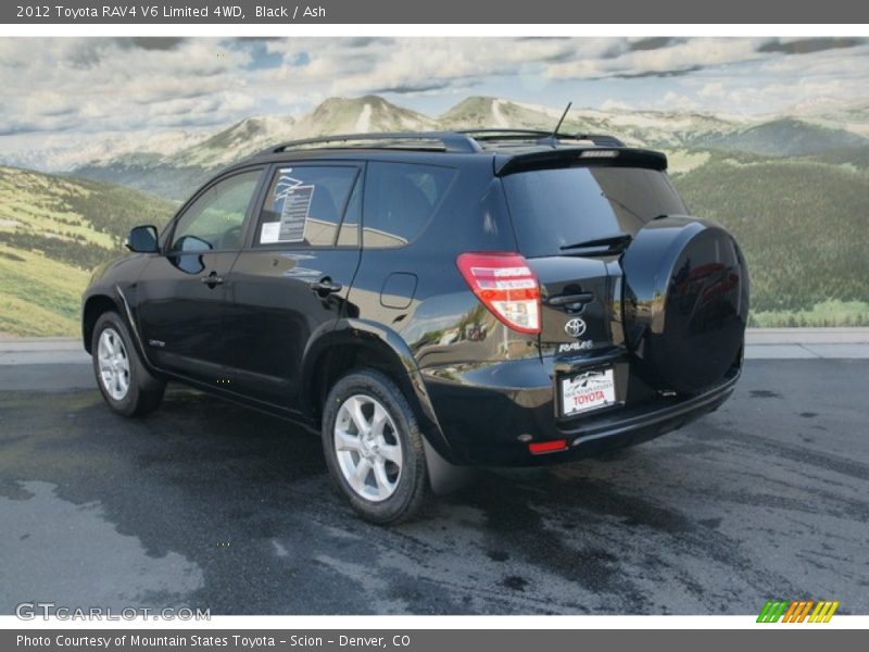 Black / Ash 2012 Toyota RAV4 V6 Limited 4WD
