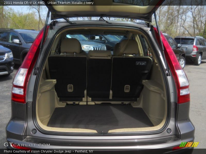 Urban Titanium Metallic / Ivory 2011 Honda CR-V LX 4WD