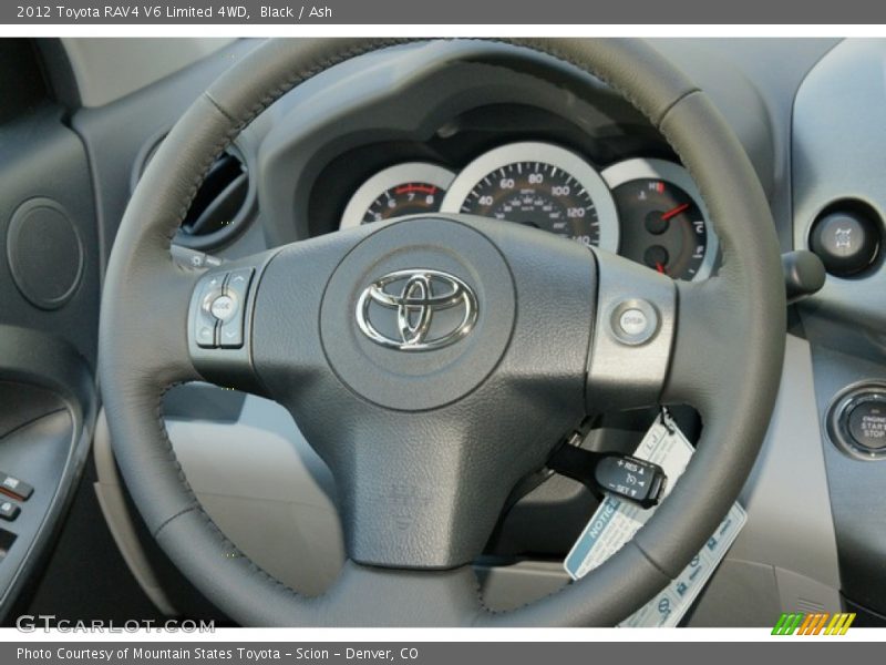 Black / Ash 2012 Toyota RAV4 V6 Limited 4WD