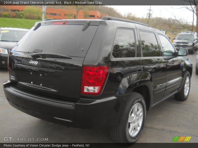 Black / Medium Slate Gray 2006 Jeep Grand Cherokee Laredo 4x4
