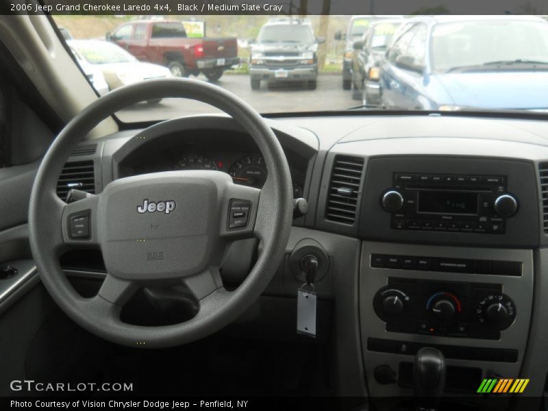 Black / Medium Slate Gray 2006 Jeep Grand Cherokee Laredo 4x4