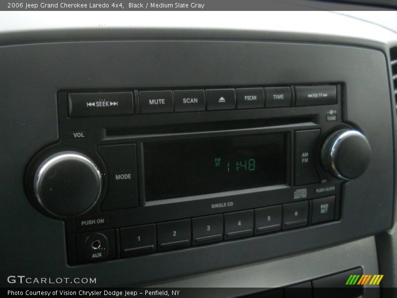 Black / Medium Slate Gray 2006 Jeep Grand Cherokee Laredo 4x4