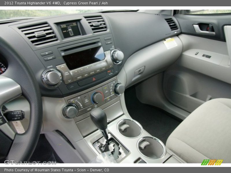 Cypress Green Pearl / Ash 2012 Toyota Highlander V6 4WD