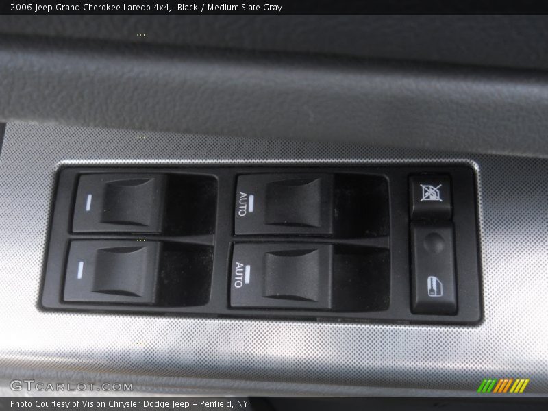 Black / Medium Slate Gray 2006 Jeep Grand Cherokee Laredo 4x4