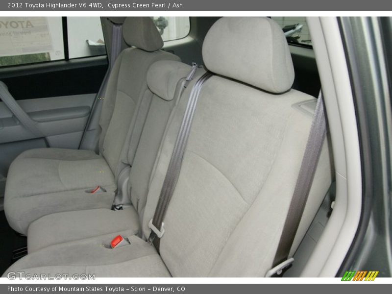 Cypress Green Pearl / Ash 2012 Toyota Highlander V6 4WD