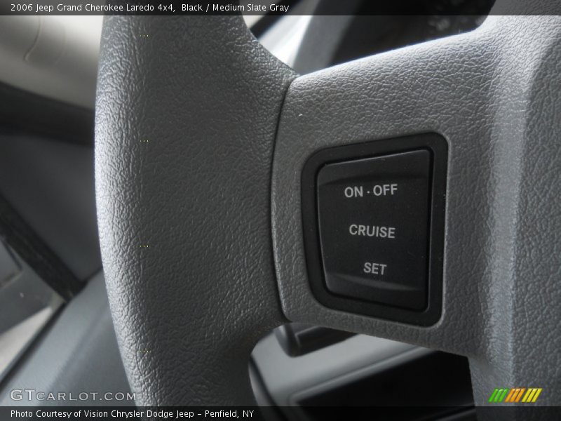 Black / Medium Slate Gray 2006 Jeep Grand Cherokee Laredo 4x4