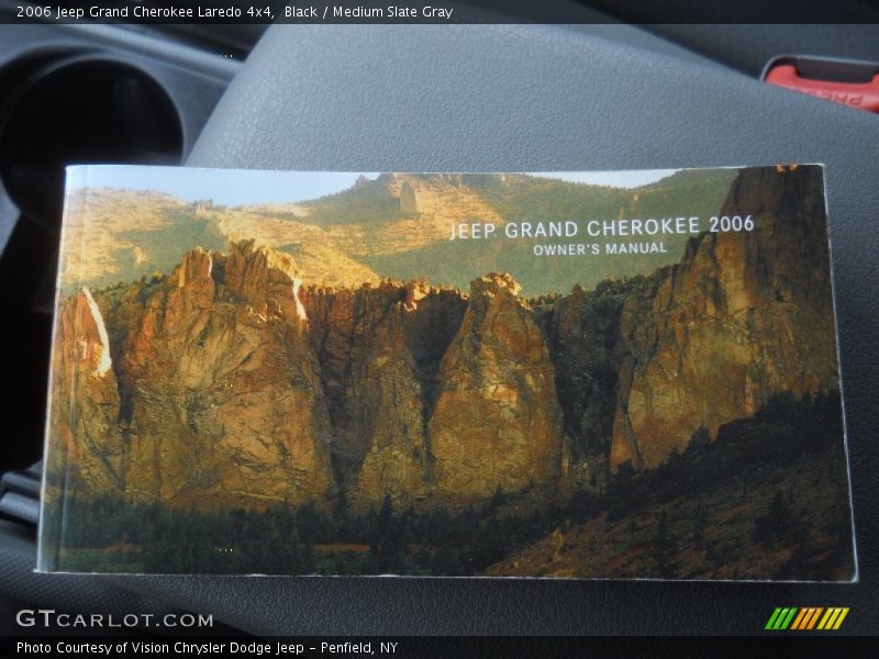 Black / Medium Slate Gray 2006 Jeep Grand Cherokee Laredo 4x4