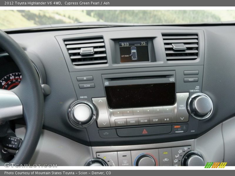 Cypress Green Pearl / Ash 2012 Toyota Highlander V6 4WD