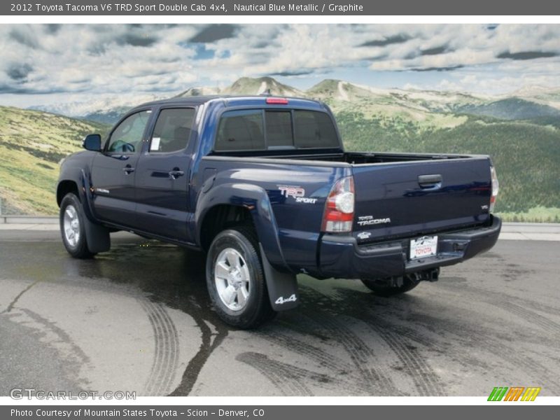 Nautical Blue Metallic / Graphite 2012 Toyota Tacoma V6 TRD Sport Double Cab 4x4