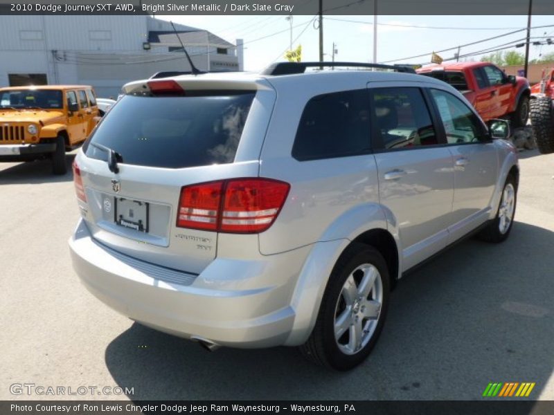Bright Silver Metallic / Dark Slate Gray 2010 Dodge Journey SXT AWD