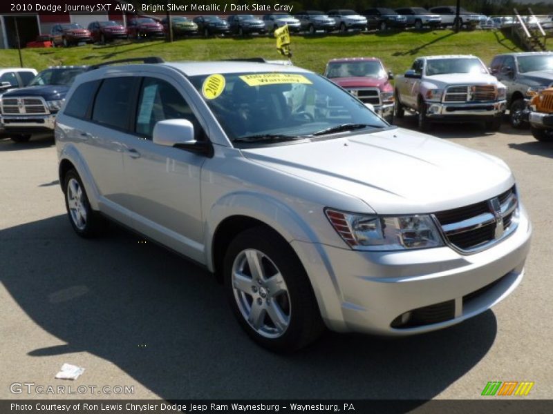 Bright Silver Metallic / Dark Slate Gray 2010 Dodge Journey SXT AWD