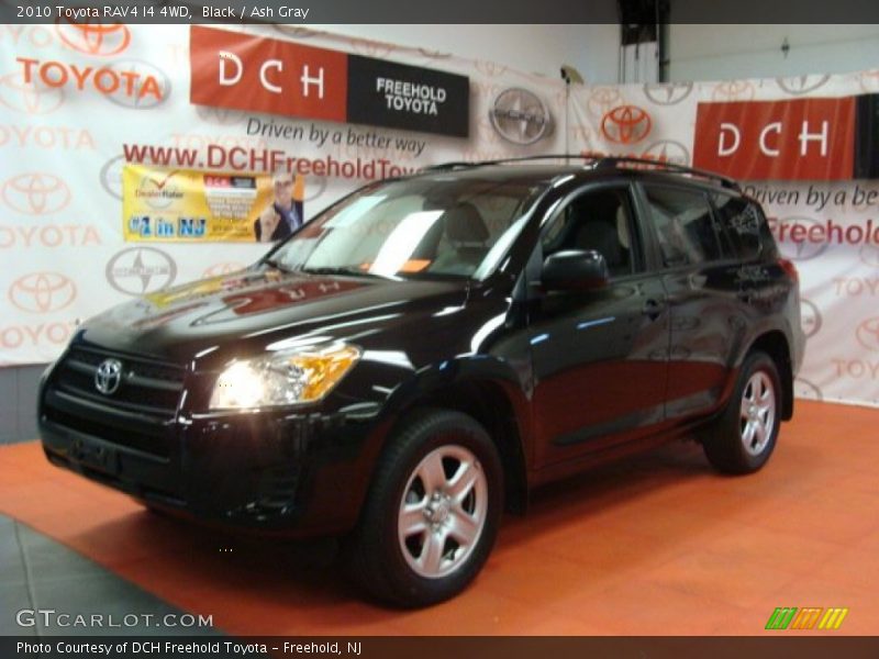 Black / Ash Gray 2010 Toyota RAV4 I4 4WD