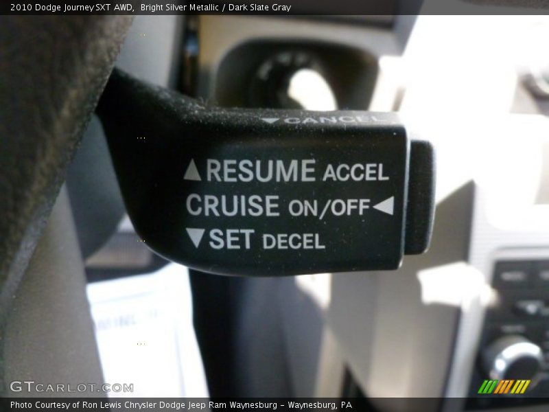 Bright Silver Metallic / Dark Slate Gray 2010 Dodge Journey SXT AWD