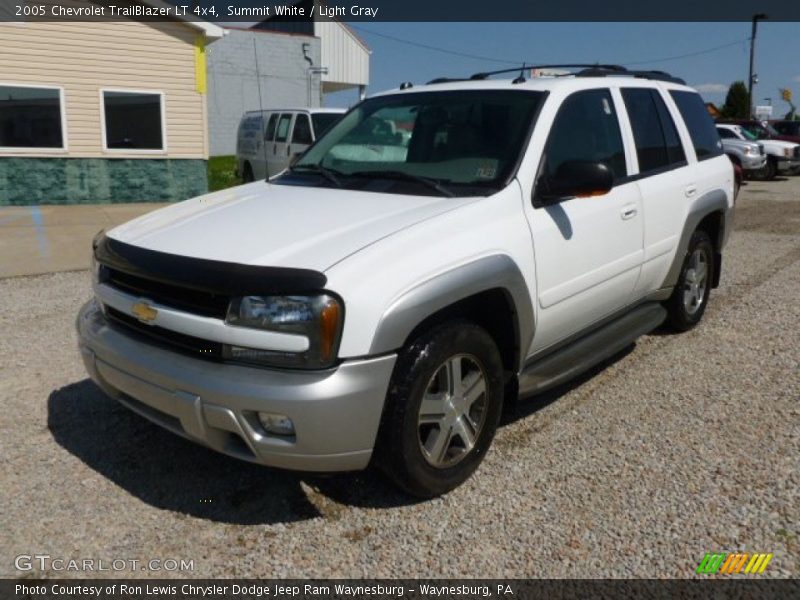 Summit White / Light Gray 2005 Chevrolet TrailBlazer LT 4x4