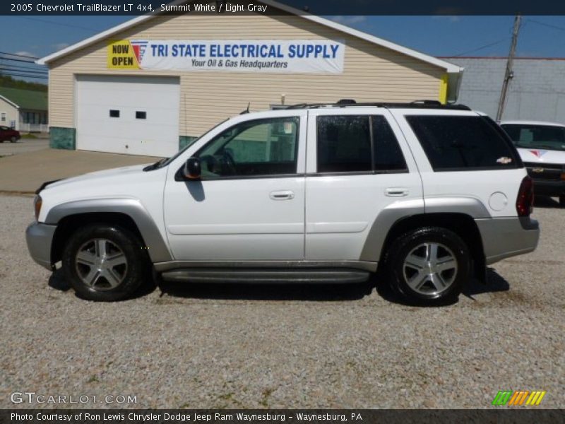 Summit White / Light Gray 2005 Chevrolet TrailBlazer LT 4x4