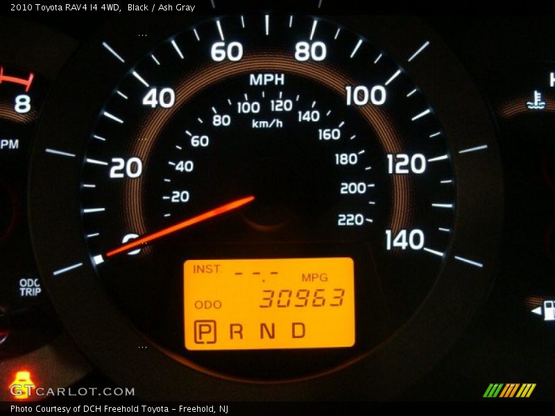 Black / Ash Gray 2010 Toyota RAV4 I4 4WD