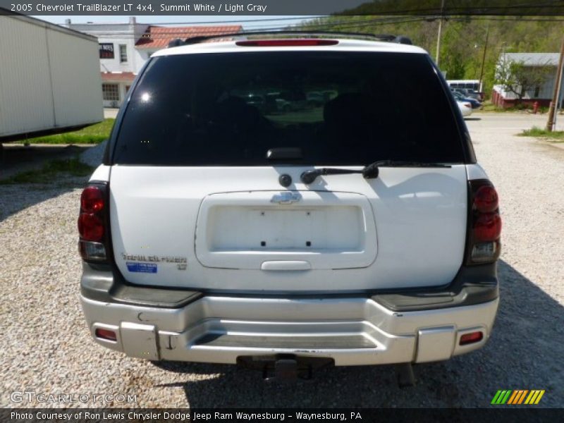Summit White / Light Gray 2005 Chevrolet TrailBlazer LT 4x4