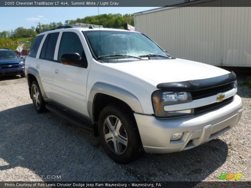Summit White / Light Gray 2005 Chevrolet TrailBlazer LT 4x4