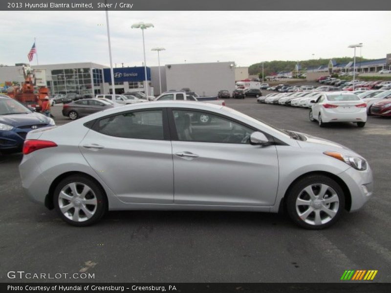  2013 Elantra Limited Silver