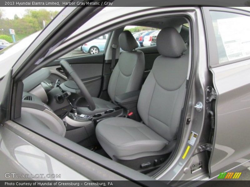  2013 Elantra Limited Gray Interior