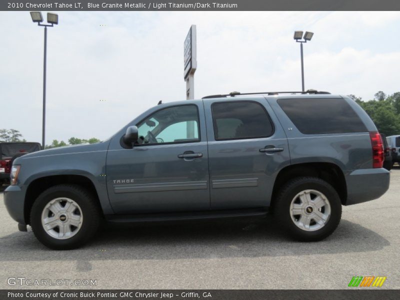 Blue Granite Metallic / Light Titanium/Dark Titanium 2010 Chevrolet Tahoe LT