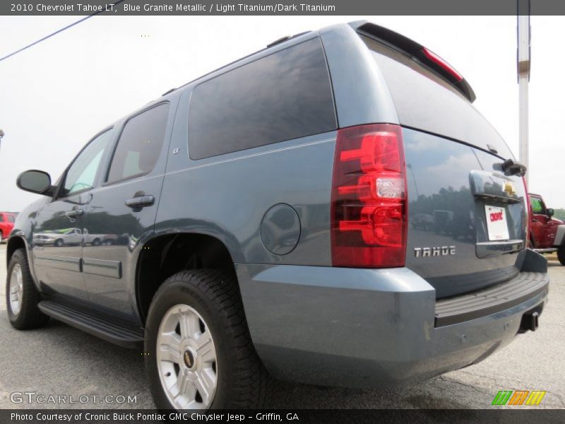 Blue Granite Metallic / Light Titanium/Dark Titanium 2010 Chevrolet Tahoe LT