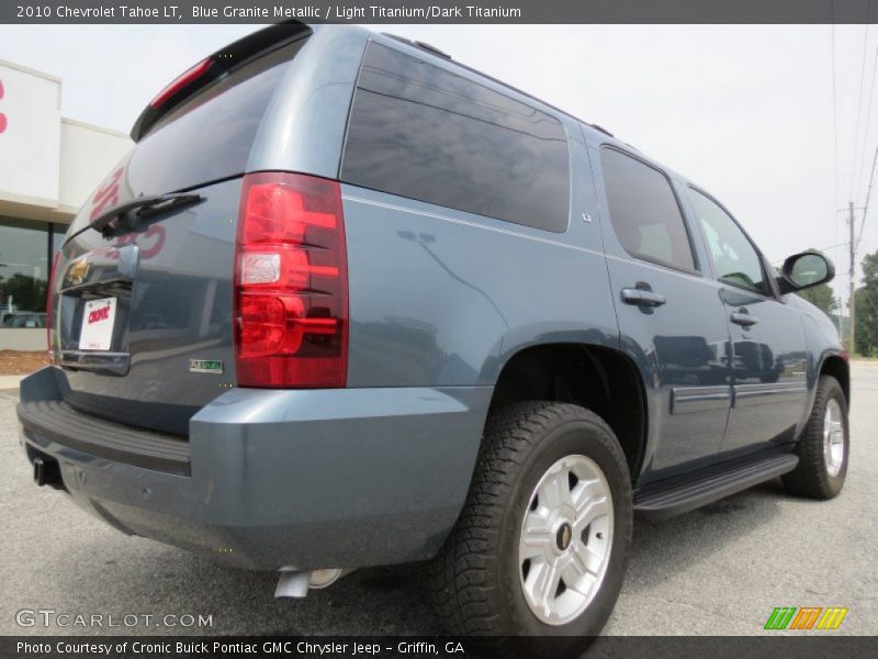 Blue Granite Metallic / Light Titanium/Dark Titanium 2010 Chevrolet Tahoe LT