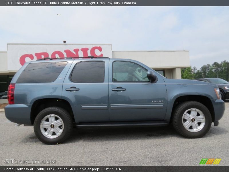 Blue Granite Metallic / Light Titanium/Dark Titanium 2010 Chevrolet Tahoe LT