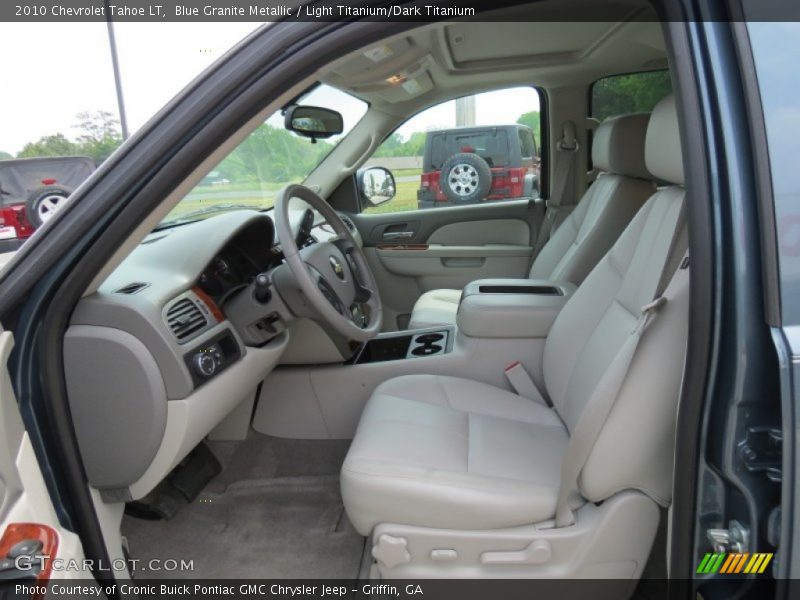 Blue Granite Metallic / Light Titanium/Dark Titanium 2010 Chevrolet Tahoe LT