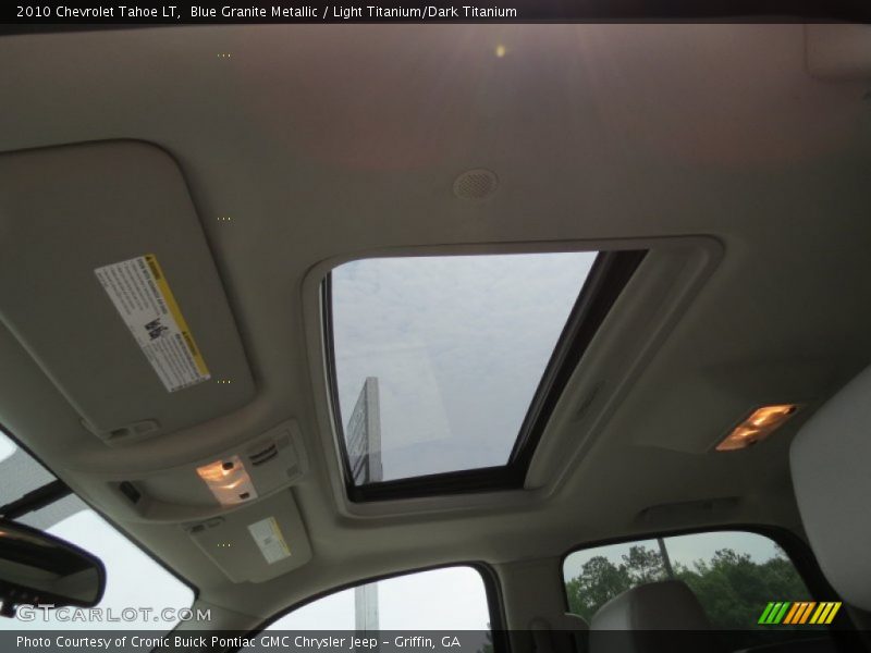 Blue Granite Metallic / Light Titanium/Dark Titanium 2010 Chevrolet Tahoe LT