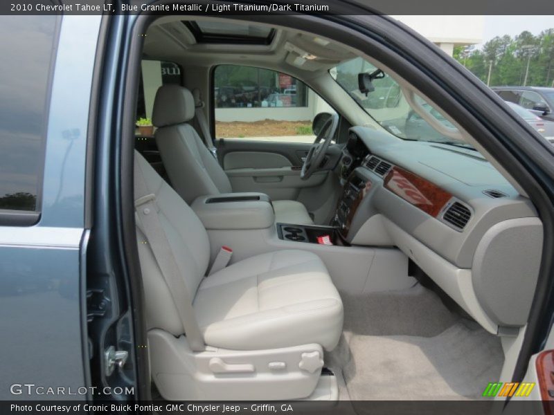 Blue Granite Metallic / Light Titanium/Dark Titanium 2010 Chevrolet Tahoe LT