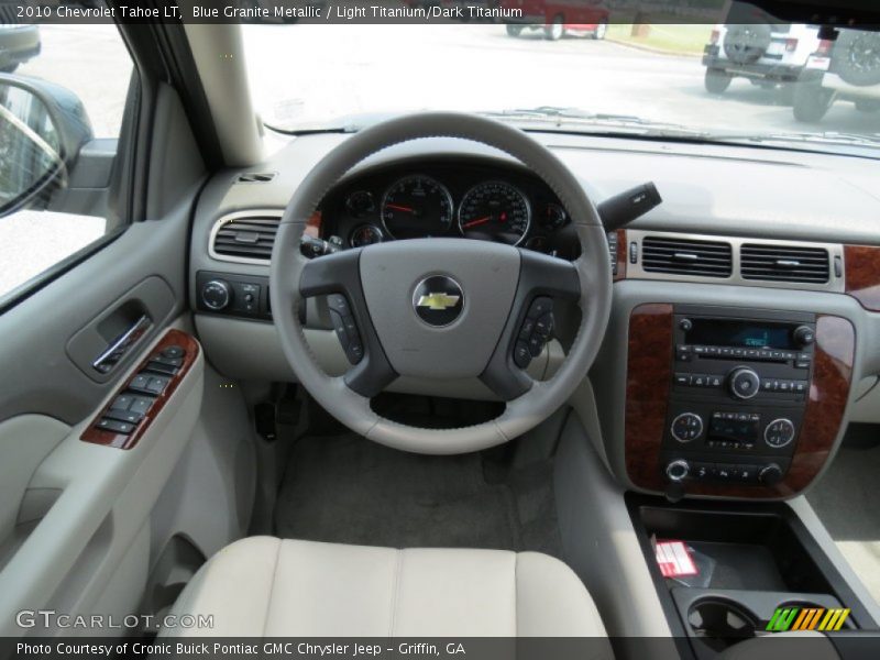 Blue Granite Metallic / Light Titanium/Dark Titanium 2010 Chevrolet Tahoe LT