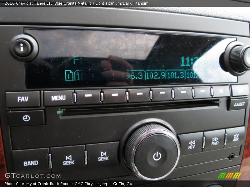 Blue Granite Metallic / Light Titanium/Dark Titanium 2010 Chevrolet Tahoe LT