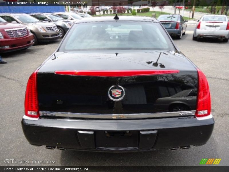 Black Raven / Ebony 2011 Cadillac DTS Luxury