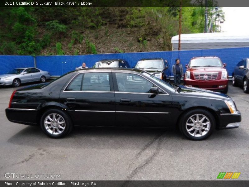 Black Raven / Ebony 2011 Cadillac DTS Luxury