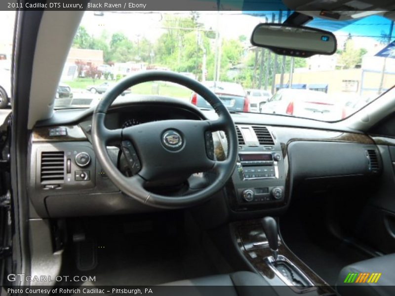 Black Raven / Ebony 2011 Cadillac DTS Luxury