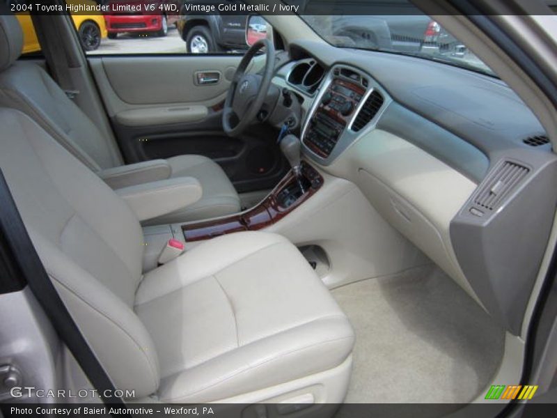 Vintage Gold Metallic / Ivory 2004 Toyota Highlander Limited V6 4WD