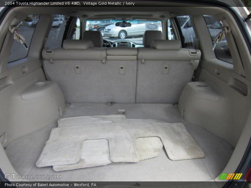 Vintage Gold Metallic / Ivory 2004 Toyota Highlander Limited V6 4WD