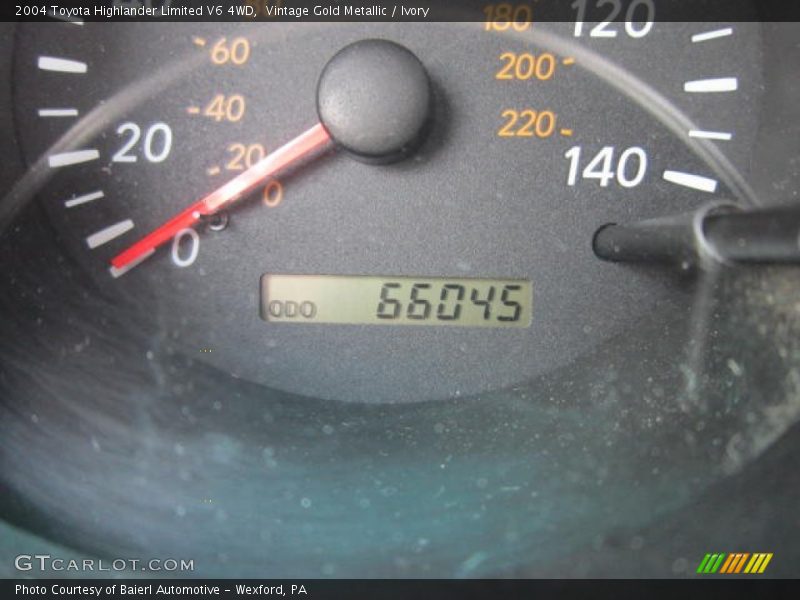 Vintage Gold Metallic / Ivory 2004 Toyota Highlander Limited V6 4WD