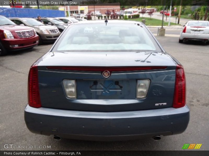 Stealth Gray / Light Gray 2006 Cadillac STS V6